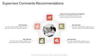 Supervisor Comments Recommendations In Powerpoint And Google Slides Cpb