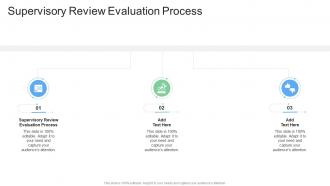 Supervisory Review Evaluation Process In Powerpoint And Google Slides Cpb