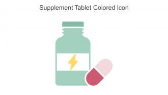 Supplement Tablet Colored Icon In Powerpoint Pptx Png And Editable Eps Format