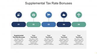 Supplemental tax rate bonuses ppt powerpoint presentation layouts vector cpb