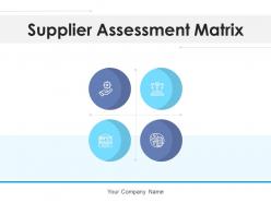 Supplier Assessment Matrix Cloud Computing Service Provider Assemble Team