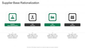 Supplier Base Rationalization In Powerpoint And Google Slides Cpb