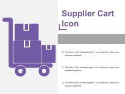 Supplier cart icon