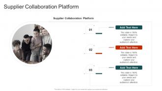 Supplier Collaboration Platform In Powerpoint And Google Slides Cpb