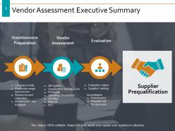 Supplier Evaluation PowerPoint Presentation Slides