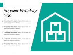 Supplier Inventory Icon