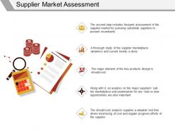 Supplier market assessment ppt example file
