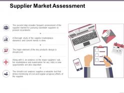 Supplier market assessment ppt examples professional
