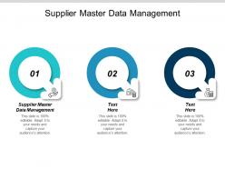 Supplier master data management ppt powerpoint presentation visual aids layouts cpb