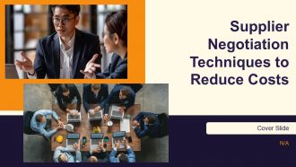 Supplier Negotiation Techniques To Reduce Costs PPT Example AT