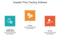 Supplier price tracking software ppt powerpoint presentation image cpb