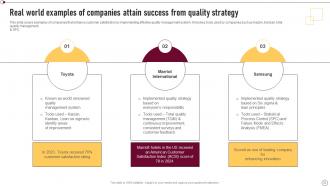 Supplier Quality Management To Deliver Effective Products And Services Strategy CD V Downloadable Appealing