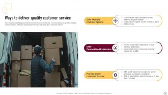 Supplier Quality Management To Deliver Effective Products And Services Strategy CD V Image Informative