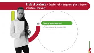 Supplier Risk Management Plan To Improve Operational Efficiency Complete Deck Unique Informative