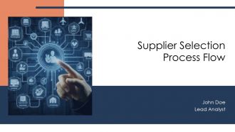Supplier Selection Process Flow PPT PowerPoint AT