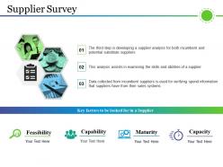Supplier survey ppt examples