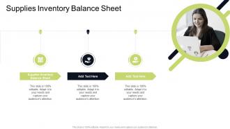 Supplies Inventory Balance Sheet In Powerpoint And Google Slides Cpb