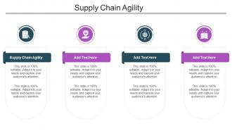 Supply Chain Agility In Powerpoint And Google Slides Cpb