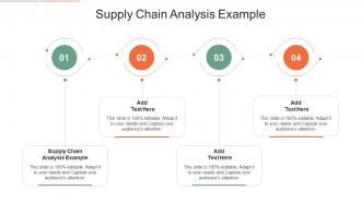 Supply Chain Analysis Example In Powerpoint And Google Slides Cpb