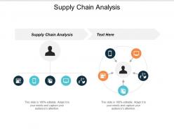 Supply chain analysis ppt powerpoint presentation file microsoft cpb