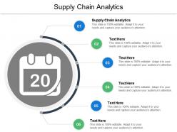 Supply chain analytics ppt powerpoint presentation ideas display cpb