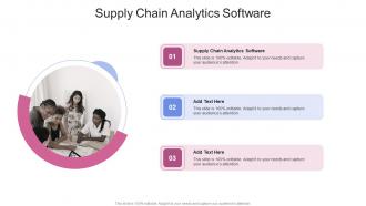 Supply Chain Analytics Software In Powerpoint And Google Slides Cpb