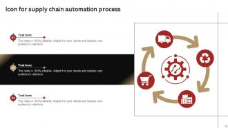 Supply Chain Automation Powerpoint Ppt Template Bundles Graphical Unique