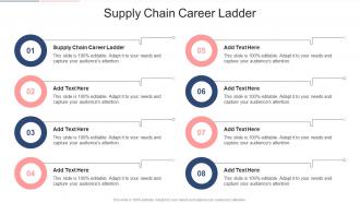 Supply Chain Career Ladder In Powerpoint And Google Slides Cpb