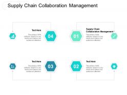Supply chain collaboration management ppt powerpoint presentation inspiration elements cpb