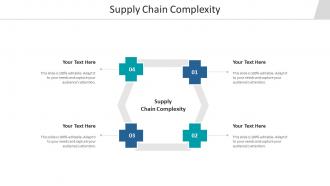 Supply chain complexity ppt powerpoint presentation layouts skills cpb