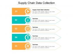 Supply chain data collection ppt powerpoint presentation icon topics cpb