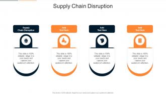 Supply Chain Disruption In Powerpoint And Google Slides Cpb