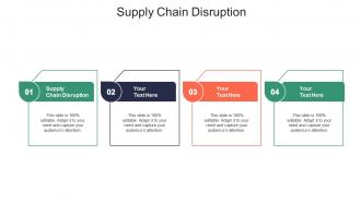 Supply chain disruption ppt powerpoint presentation show slideshow cpb