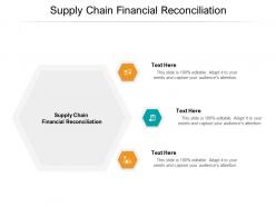 Supply chain financial reconciliation ppt powerpoint presentation layouts diagrams cpb