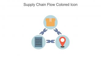 Supply Chain Flow Colored Icon In Powerpoint Pptx Png And Editable Eps Format