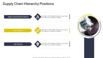 Supply Chain Hierarchy Positions In Powerpoint And Google Slides Cpb