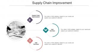 Supply Chain Improvement In Powerpoint And Google Slides