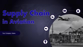 Supply Chain In Aviation Powerpoint Ppt Template Bundles