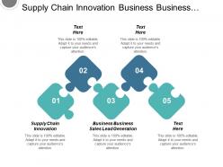 Supply chain innovation business business sales lead generation cpb