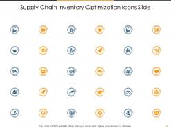 Supply Chain Inventory Optimization Powerpoint Presentation Slides