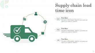 Supply Chain Lead Time Icon