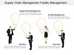 Supply chain management facility management asset management companies