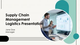 Supply Chain Management Logistics Presentation PPT Graphics AT