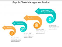 Supply chain management market ppt powerpoint presentation summary graphic tips cpb