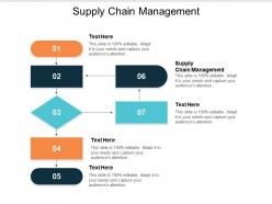 Supply chain management ppt powerpoint presentation file shapes cpb