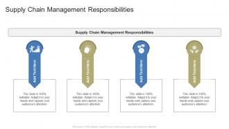 Supply Chain Management Responsibilities In Powerpoint And Google Slides Cpb