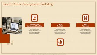 Supply Chain Management Retailing In Powerpoint And Google Slides Cpb