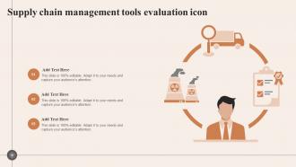 Supply Chain Management Tools Evaluation Icon