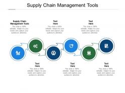 Supply chain management tools ppt powerpoint presentation styles shapes cpb