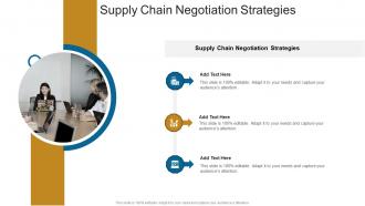 Supply Chain Negotiation Strategies In Powerpoint And Google Slides Cpb